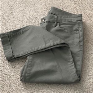 Loft  curvy skinny ankle jeans